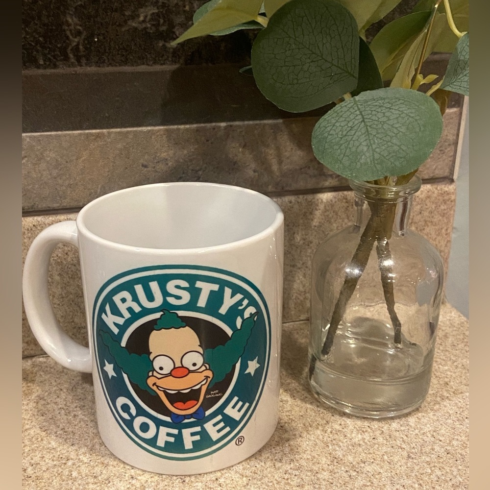 Krusty The Clown Coffee Mug!